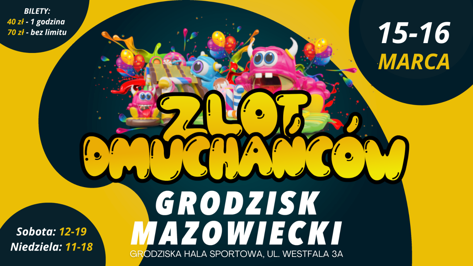 Baner Zlot dmuchańc&oacute;w 15-16 marca