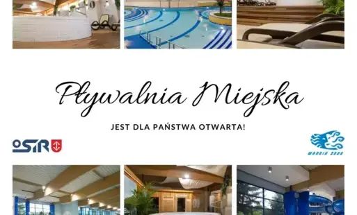 Informacja o funkcjonowaniu pływalni
