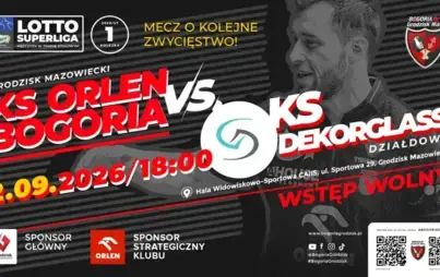 Zdjęcie do LOTTO SUPERLIGA: KS Orlen Bogoria vs KS Dekorglass Działdowo