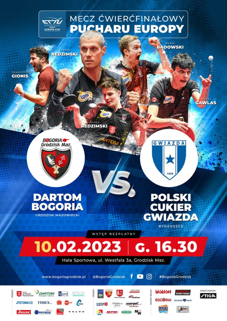 2023-02-10 Dartom Bogoria vs. Polski Cukier Gwiazda