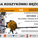 III liga koszykówki mężczyzn: GKK Grodzisk Mazowiecki vs. KS Mexum Grójec - godz. 18:30, Grodziska Hala Sportowa (ul. Wesfala 3a)